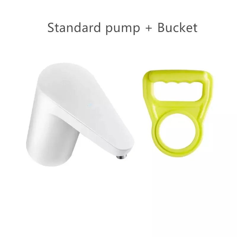 standard pump bucket XIAOMI автоматический Перезаряжаемый USB мини сенсорный выключатель водяной насос беспроводной Электрический диспенсер с TDS тестовое устройство для откачки воды - Цвет: standard pump bucket