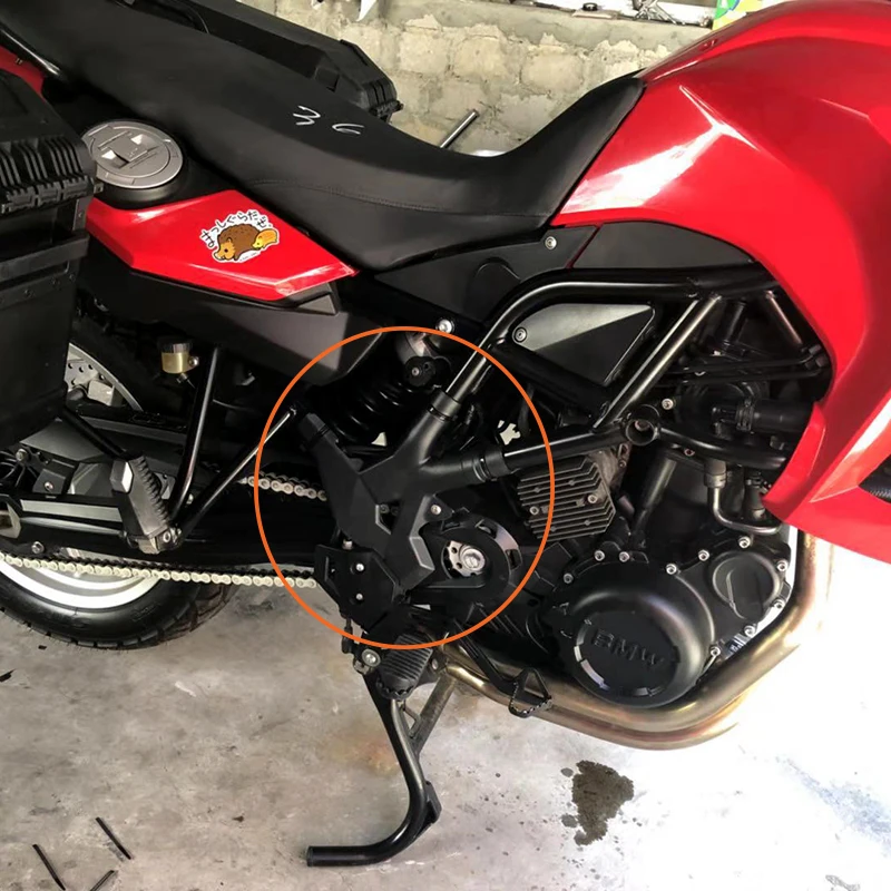 

Left & Right Motorcycle Side Frame Panel Guard Protector Cover fits For BMW F800GS F650GS F700GS F800GS ADV Durable ABS Parts