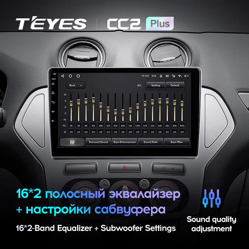 TEYES CC2L и CC2 Plus Штатная магнитола For Форд Мондео 4 Ford Mondeo 2006 - 2010 Android до 8-ЯДЕР 6 + 128ГБ
