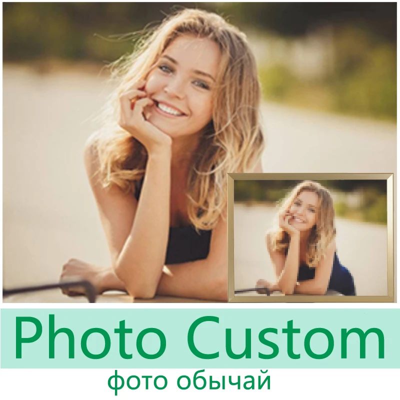 Частные фото на заказ Diy алмазная живопись сделать свой собственный изображение