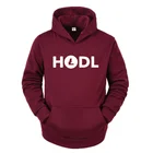 Новые мужские толстовки Litecoin HODL, криптовалюты, Биткоин, блокнот, монета, дна, повседневный свитшот с длинным рукавом, Мужской Топ