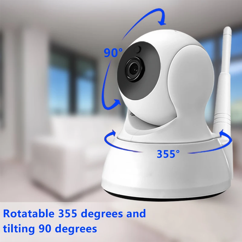 1080P 720P Home Security IP Camera Two Way Audio Wireless Mini Night Vision PTP CCTV WiFi Baby Monitor iCsee APP | Безопасность и