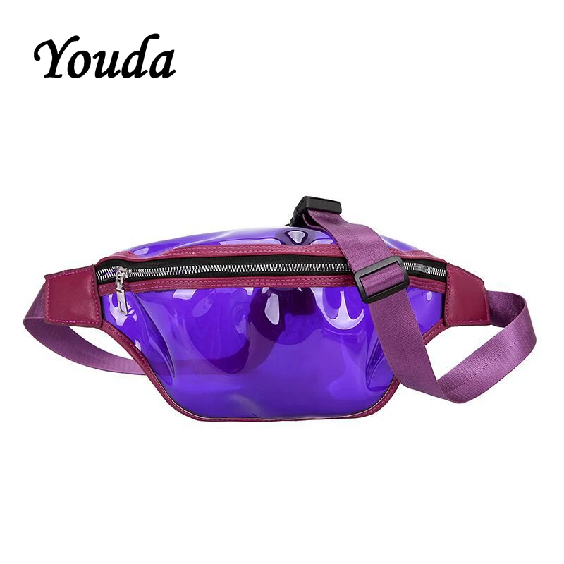 Youda оригинальный дизайн прозрачный ПВХ нагрудная сумка Портативный чехол для