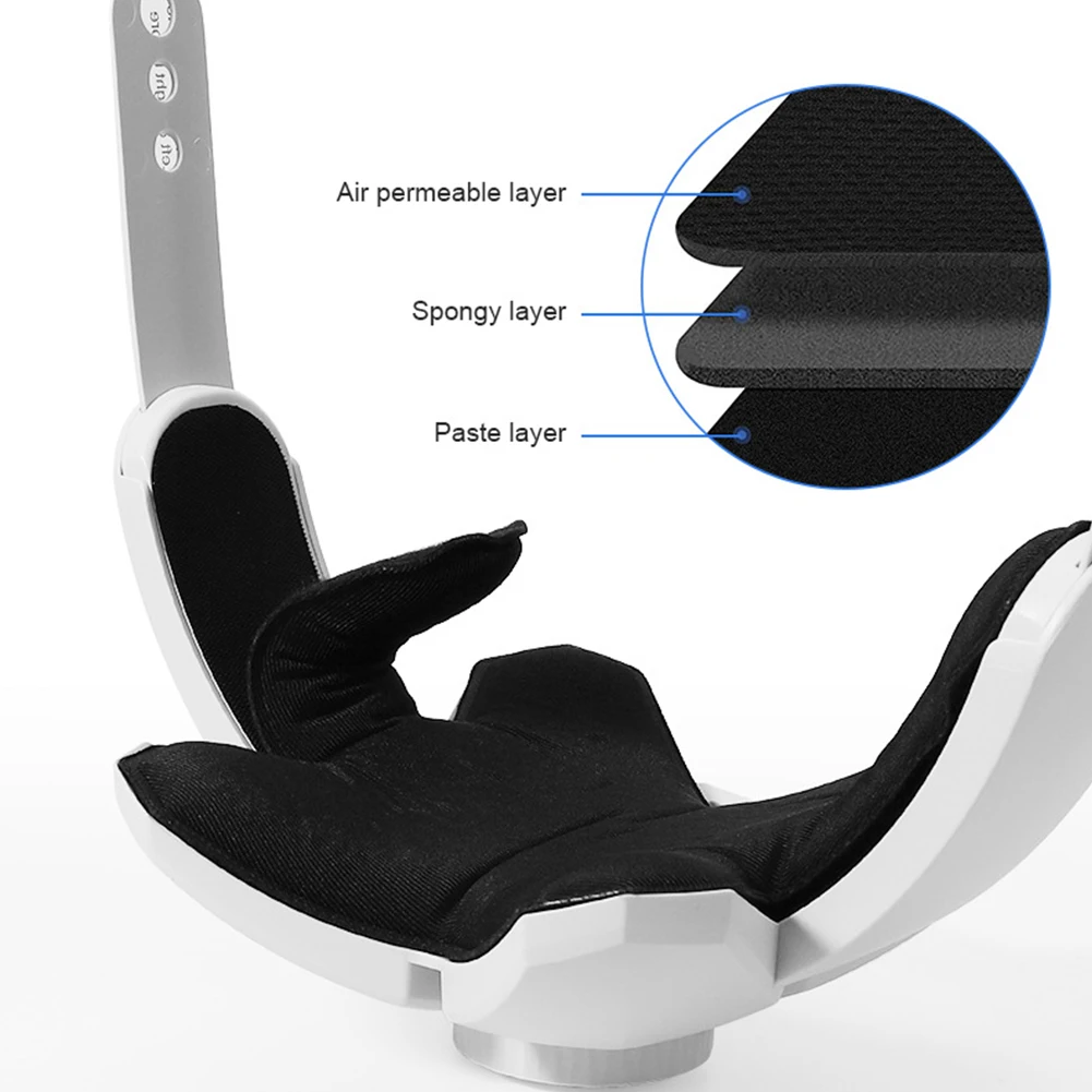 

Non Slip Adjustable Band Replacement Head Strap White Wide View Enhanced Support Ergonomic Rotatable Fit For Oculus Quest2