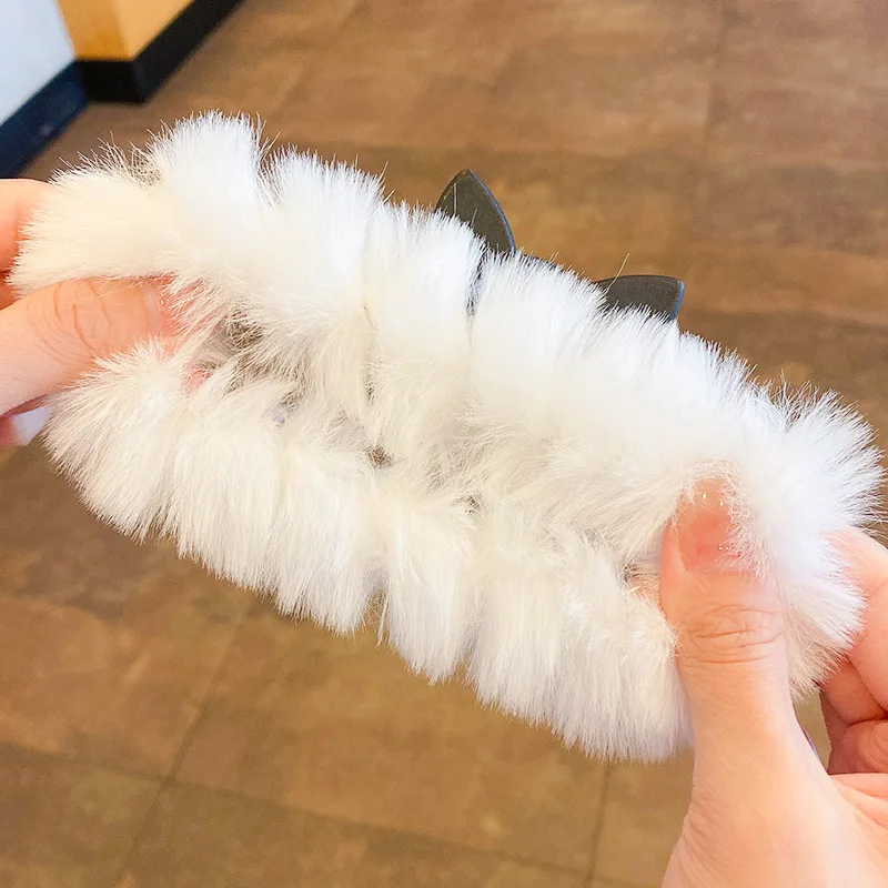 Супермилая Женская шнуровка для волос в виде кошки с кольцом конского хвоста |