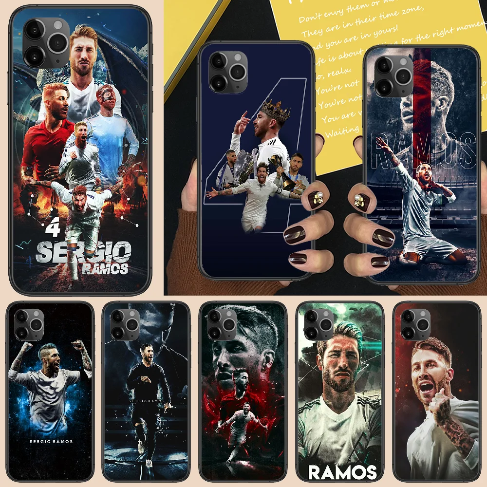 Чехол для телефона с изображением футбольного Сержа Ramos чехол iphone 5 5s se 2 6 6s 7 8 12 mini