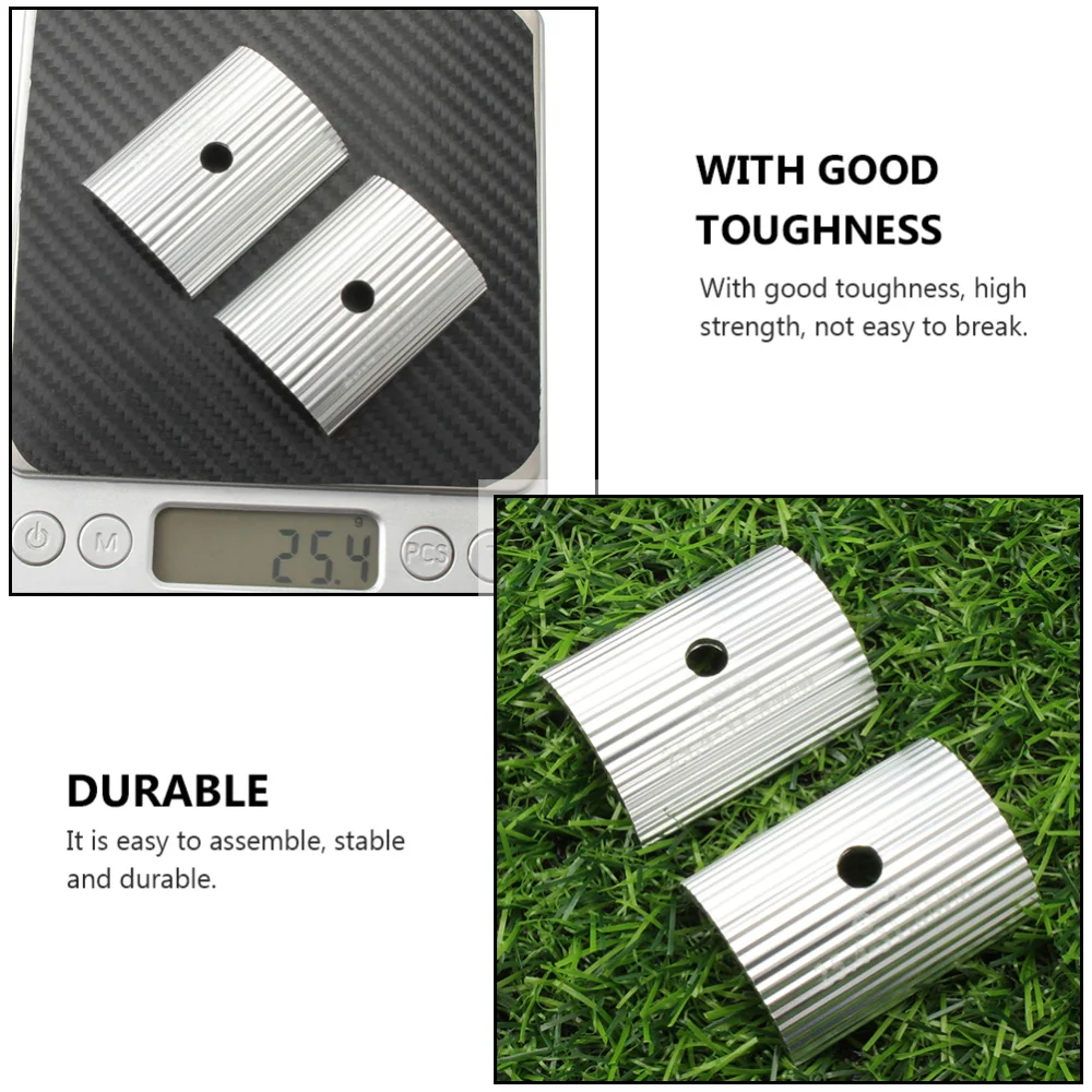 

2pcs Aluminum Alloy Bike Handlebar Shims Wave Design Handlebar Adapter