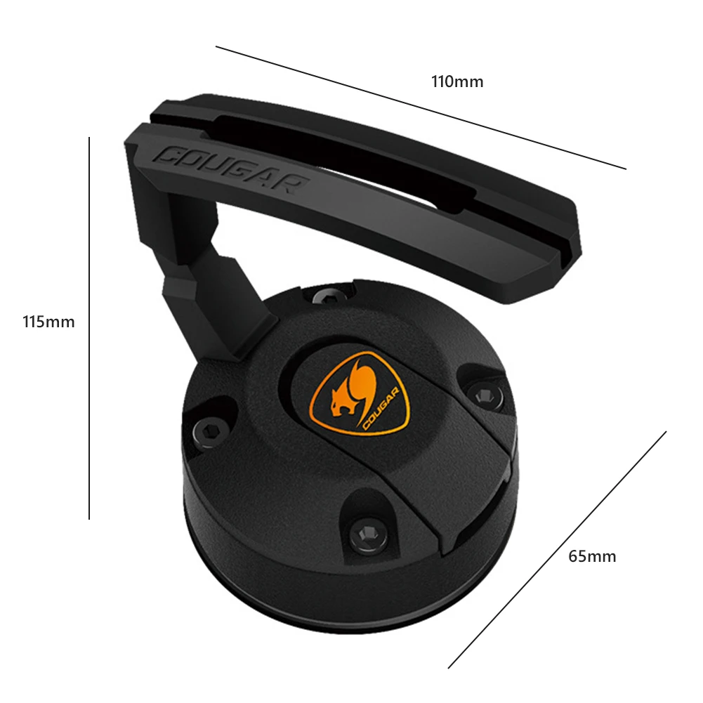 

COUGAR RGB Gaming Mouse Bungees Cable Wire Holder Suction Cup Mice Cord Management Clip Fixer with 2 Port USB 14 Lighting Modes