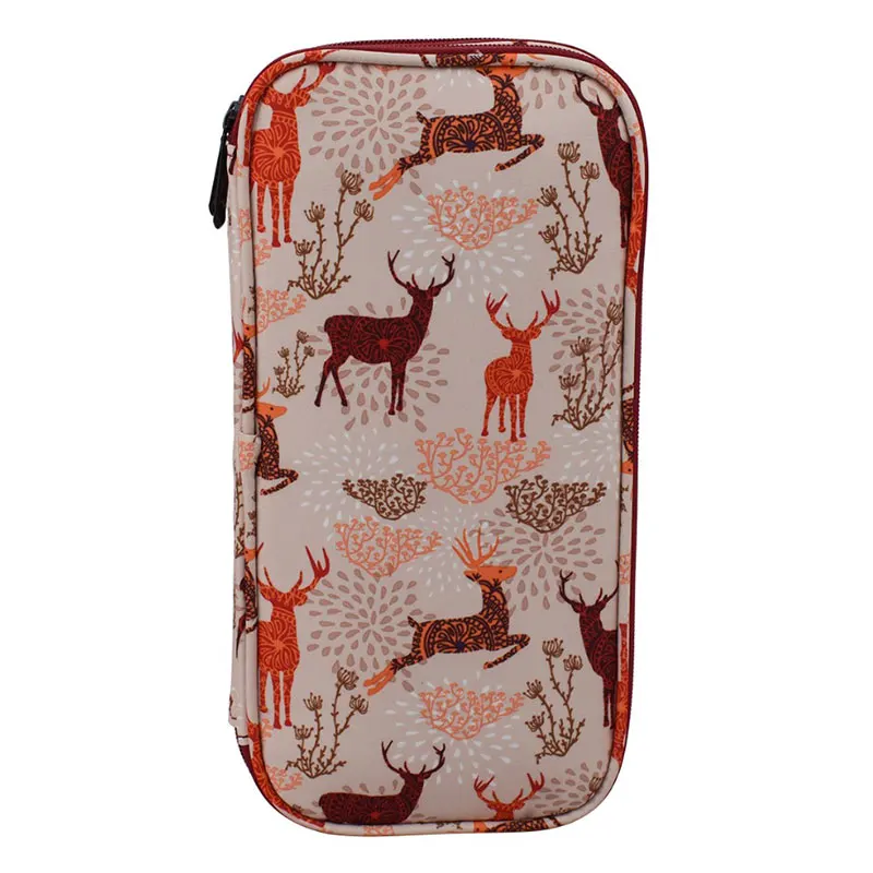 1 шт. сумка для хранения вязания крючком на молнии разноцветные аксессуары