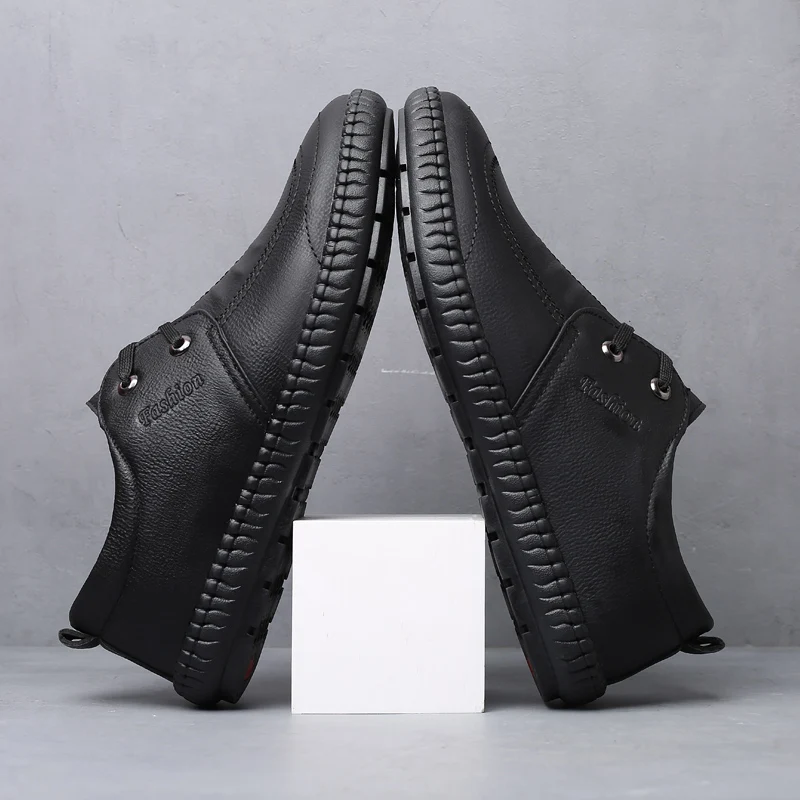 Модные Holfredterse повседневные кожаные мужские дизайнерские лоферы Мокасины для