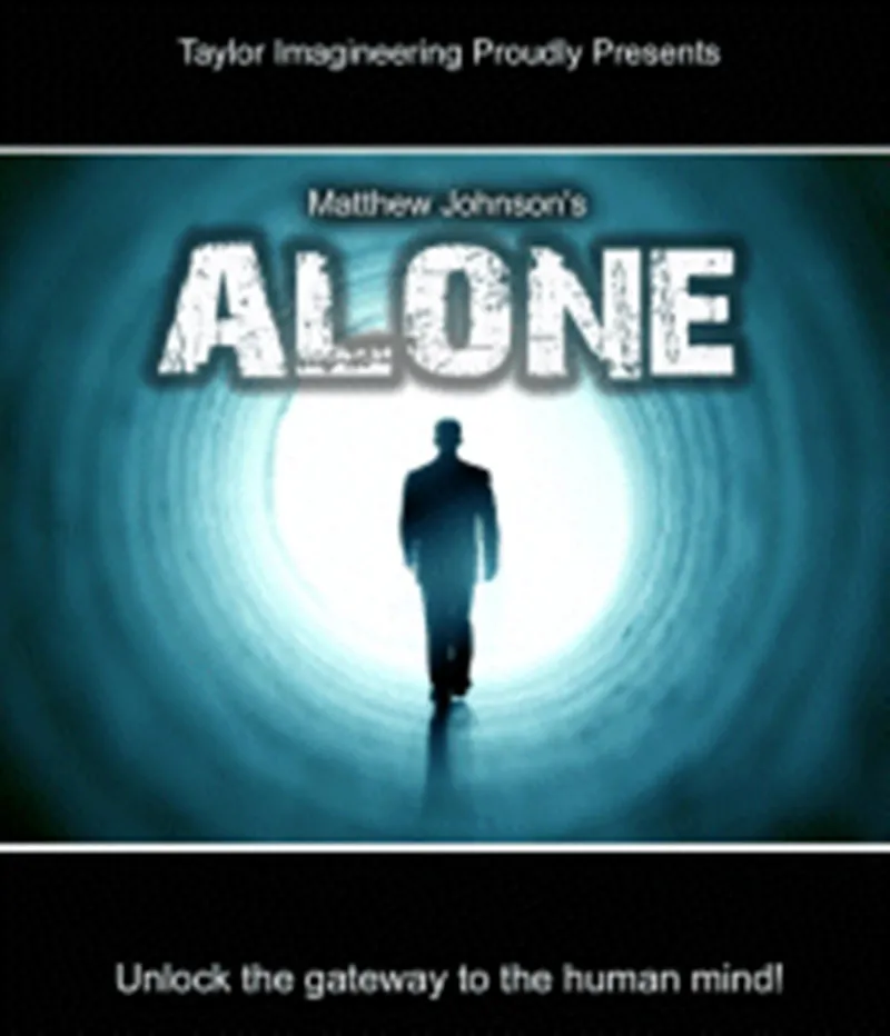 Alone By Matthew jonson (Gimmick) магии крупным планом для профессиональные маги аксессуары