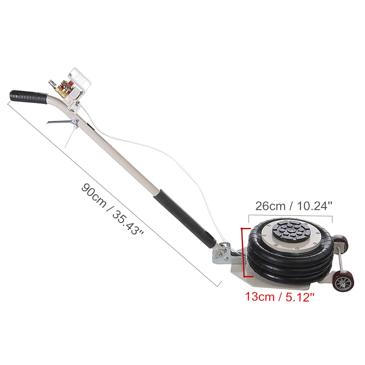 Пневматический Автомобильный Домкрат 3T портативный надувной подъемник