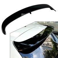 gloss black car rear roof spoiler wing decorative trim for volkswagen polo 6r 6c 2011 2012 2013 2014 2015 2016 2017 abs plastic