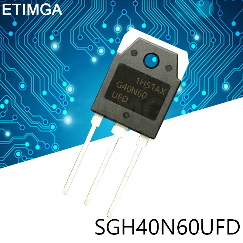 

2PCS/LOT SGH40N60UFD TO-247 SGH40N60 40N60 G40N60 F40N60UFD TO-3P new MOS FET transistor
