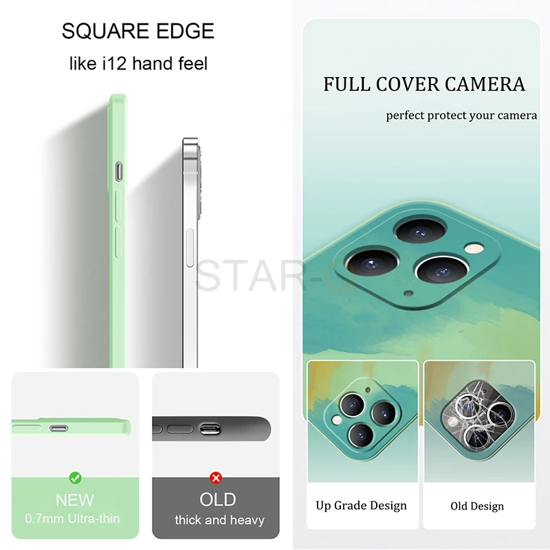 watercolor square silicone soft phone case on for xiaomi mi poco x3 m3 pro nfc x3pro 5g poko x 3 x3nfc m3pro painted back cover free global shipping
