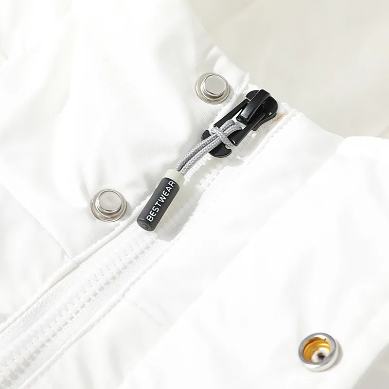 Men's Fashion Hooded Cotton-padded Clothes Autumn/Winter Warmth and Thickening Couple Style Trendy Brand Loose Harajuku Clothing