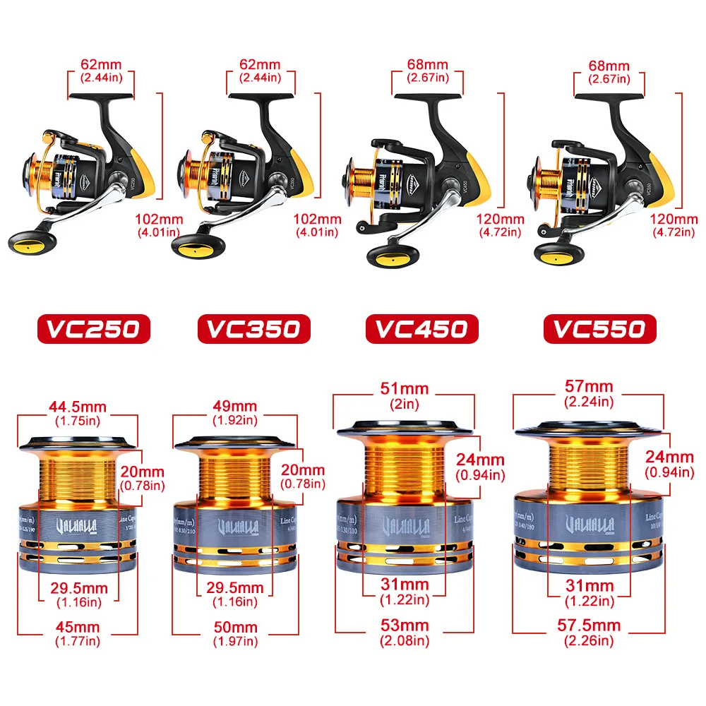 PRO BEROS VC250 550 11 + 1 подшипниковые шарики катушка для спиннинга 5 2: Шестерни