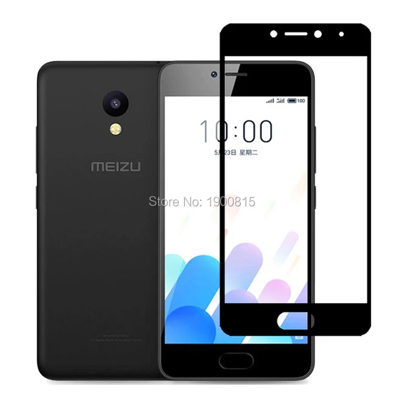 Закаленное стекло с полным покрытием для Meizu M5C M710H защитная пленка на экран M 5 C M5 5c