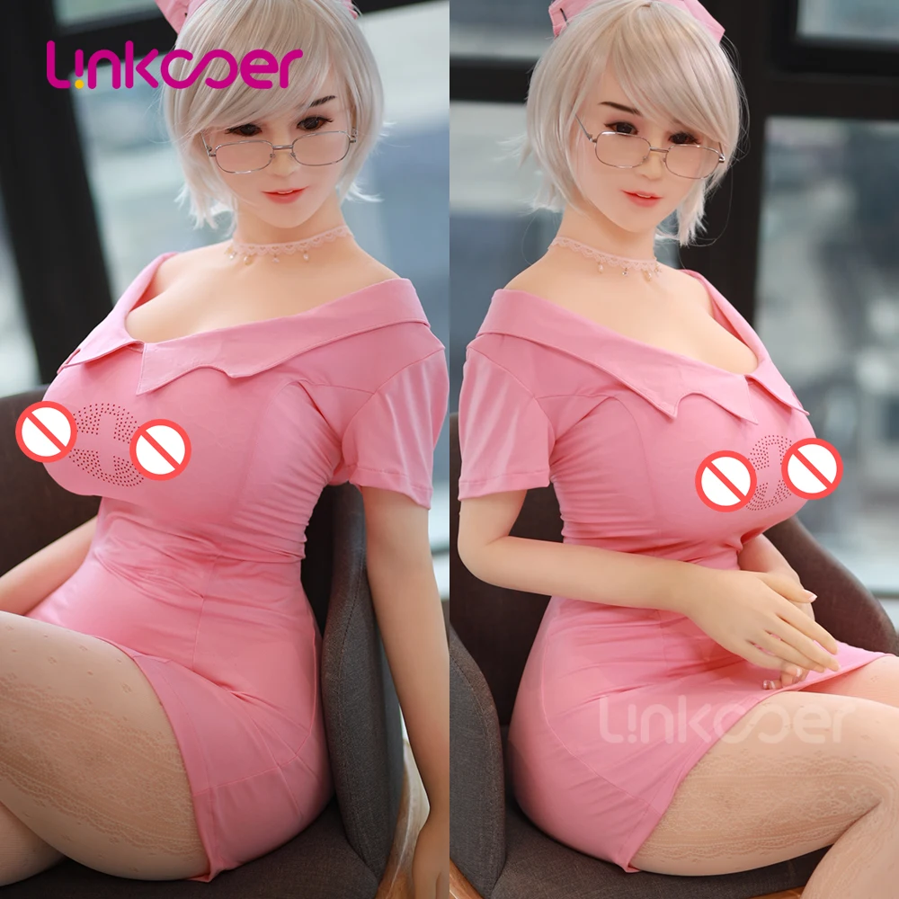 Linkooer 170 см настоящая секс кукла из тпе EVO Скелет с однотонным большим грудь