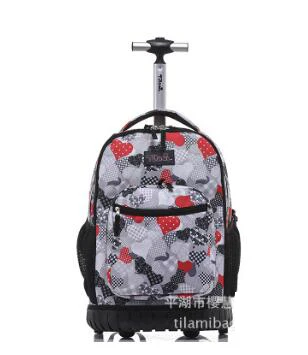 18 inch18 16, 18 дюймов, рюкзак на колесиках, детский школьный рюкзак на колесиках, рюкзаки на колесиках, сумки для подростков, детский школьный рюкзак на колесиках - Color: 18 inch18