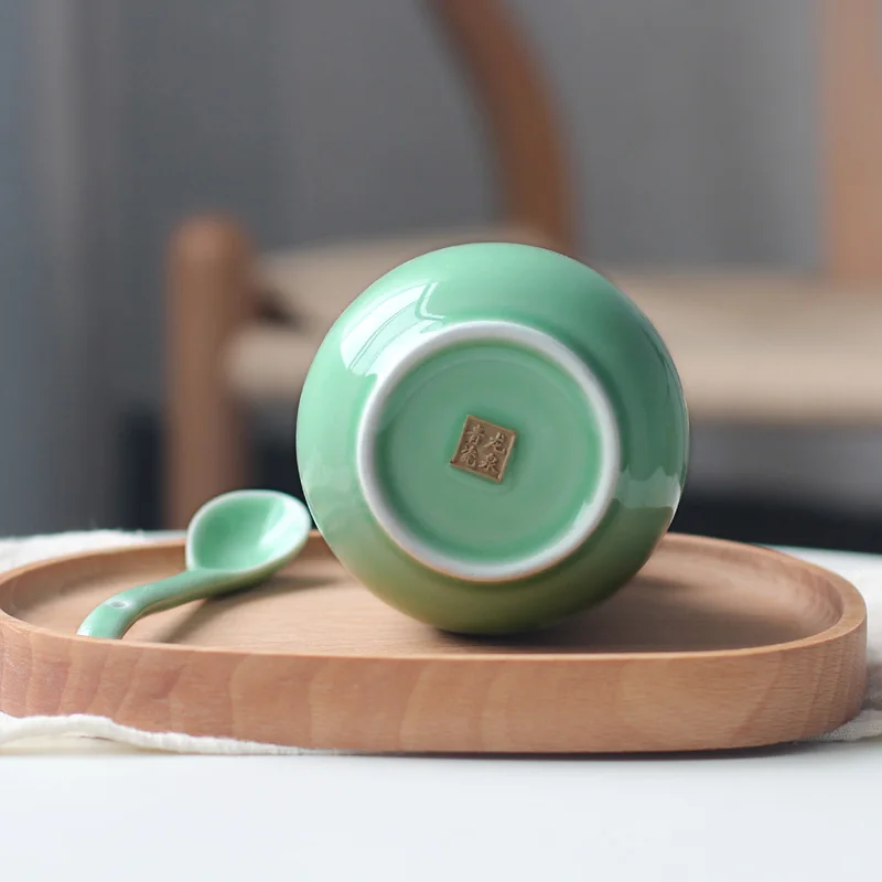 Кухня хранения керамики банки приправа банка для специй коробка набор бутылка