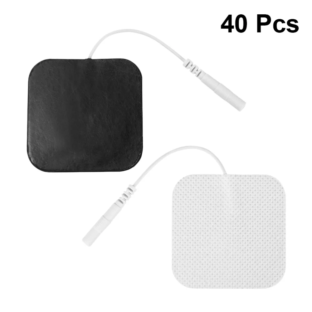 

4Opcs Non-woven Fabric Acupuncture Needle Adhesive Electrode Pads Digital Therapy Electronic Massager (White)