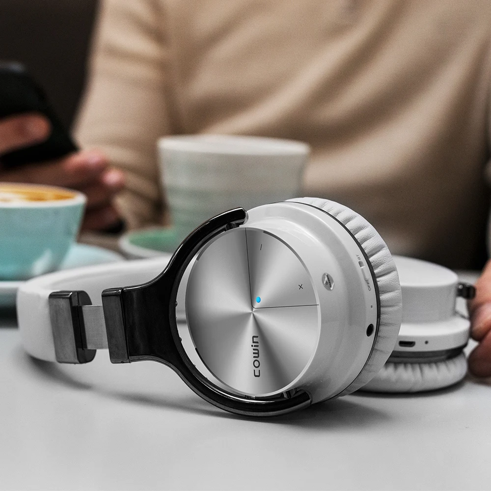 Cowin E7-KY Pro ANC Bluetooth наушники 800 мАч Hi-Fi активные с шумоподавлением стерео Бас