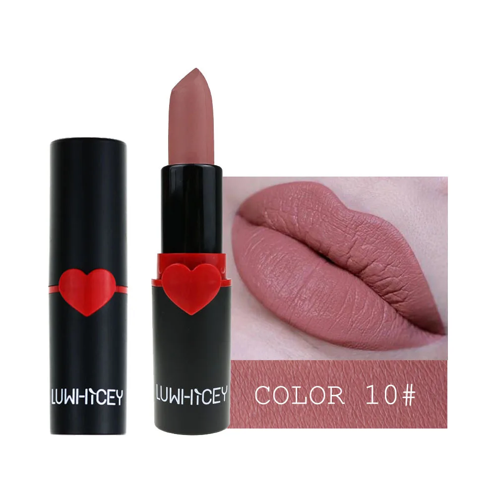 Бархатная матовая водостойкая помада бренда 10 цветов косметика для красоты губ