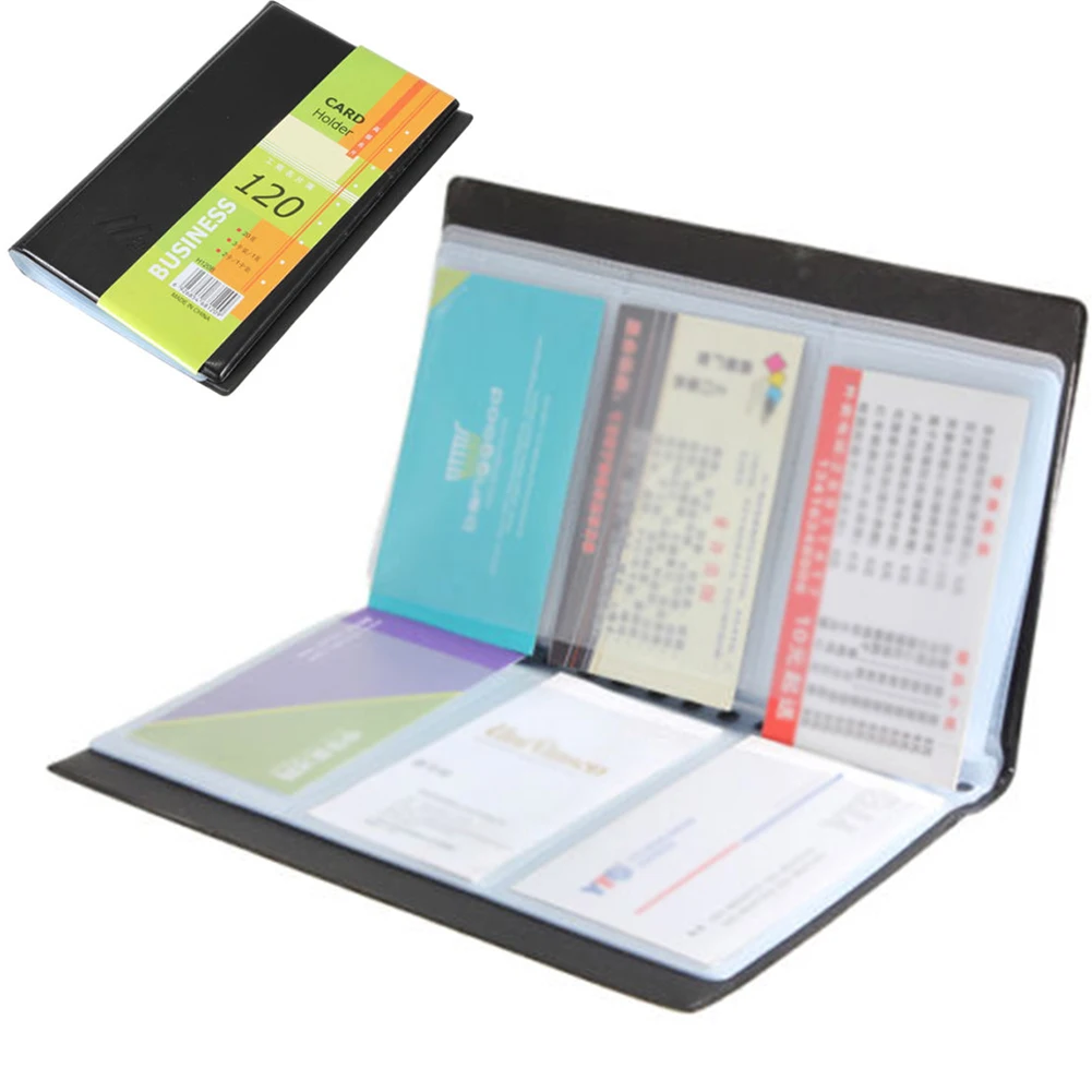 

Antimagnetic ID Credit Business Card Holder Durable Lightweight Office Leather