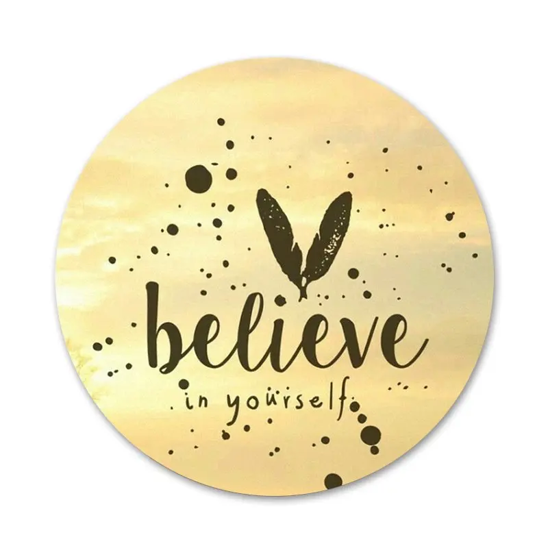 Вдохновляющие мотивационные любовные цитаты симпатичный значок брошь заколка