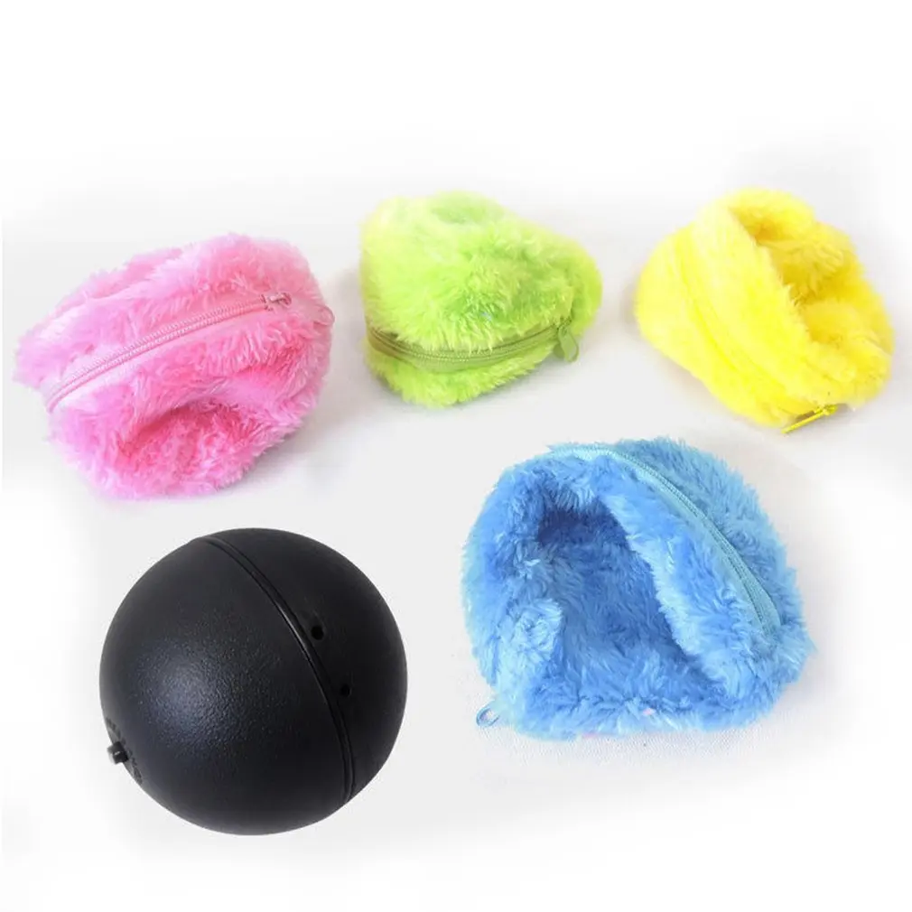 

Household Cleaning Supplies Activation Ball Pet Plush Toy Floor Clean Cat Dog Puppy Toys Automatic Vacuum Cleaner