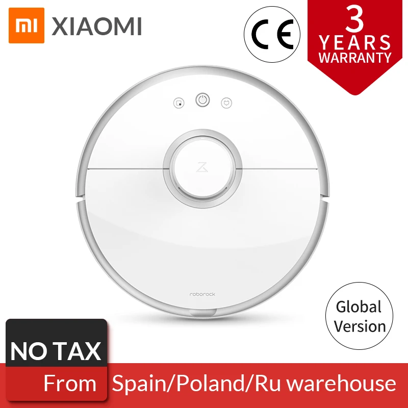 Глобальный Roborock робот пылесос 2 s50 s55 для Xiaomi Mi дома приложение Smart мокрый Чистка Уборка Пыли Интеллектуальный путь планируется