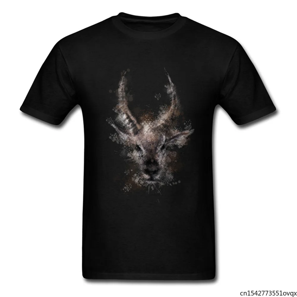 

Mutton T-shirts Oversized Crew Neck Antelope Slovakia Man Tops & Tees Printed