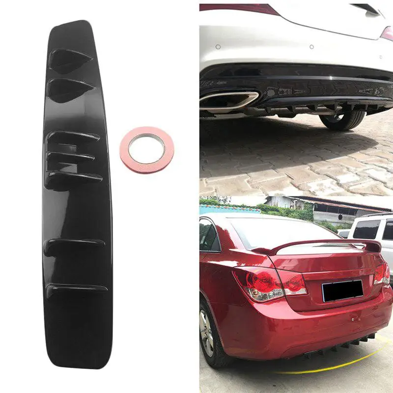 Универсальный автомобильный спойлер Автомобильный задний бампер диффузор для