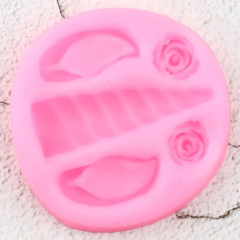 Силиконовая форма в виде рога единорога ушей розы для детского дня рождения| |