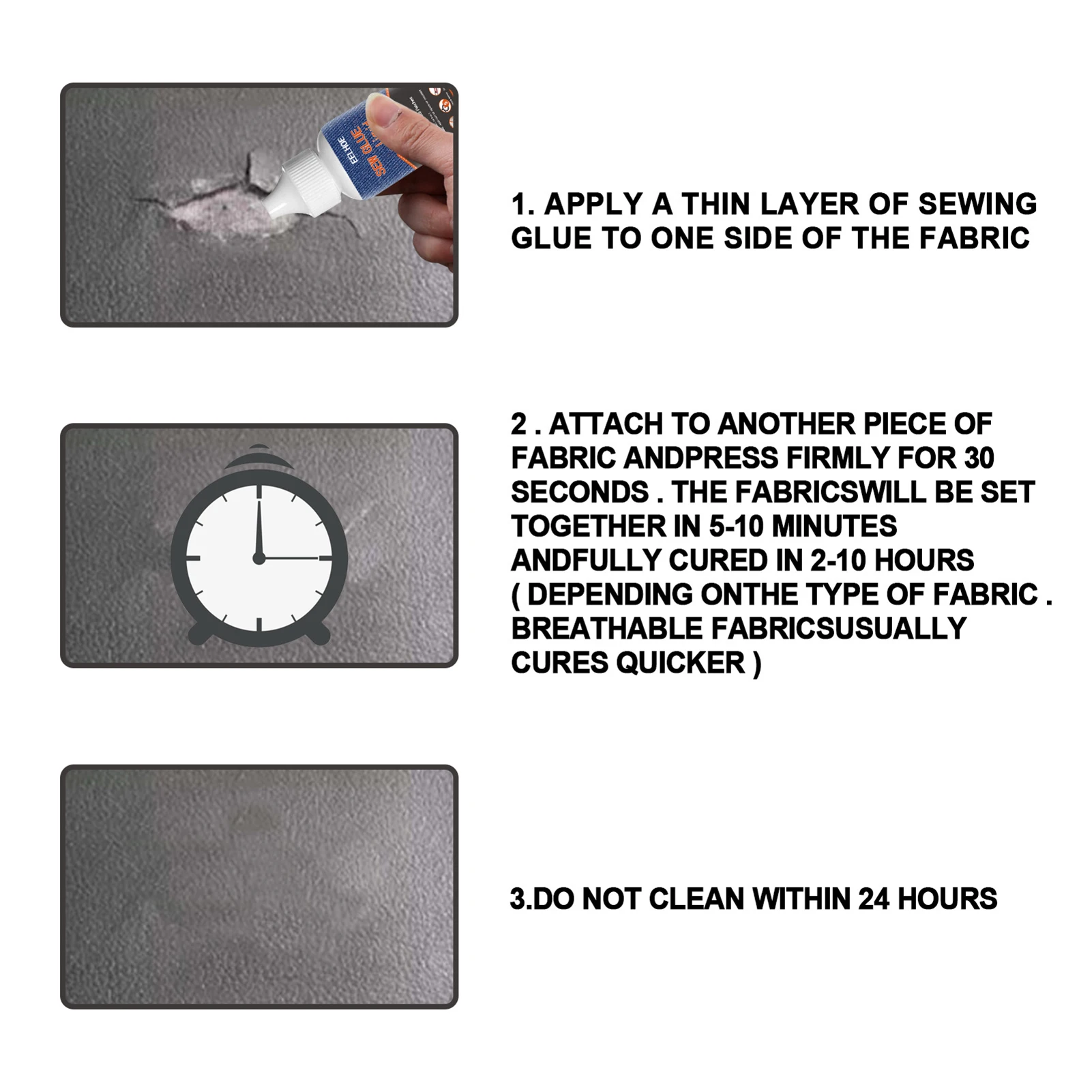 Быстрое склеивание ткани сухой пришивной клей восстанавливает ремонт кожаный