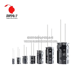 Алюминиевый электролитический конденсатор 35 в 10 мкФ Ф 22 мкФ 47 мкФ 100 мкФ 220 мкФ Ф 470 мкмкФ 680 мкФ 1000 мкФ 2200 мкФ 3300 мкФ 4700 мкФ 22000 мкФ 47000 мкФ