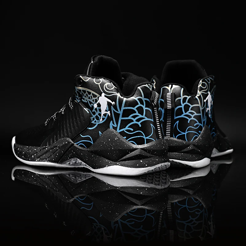 Баскетбольные кроссовки для мужчин высокие дышащие баскетбола Джордана|Обувь