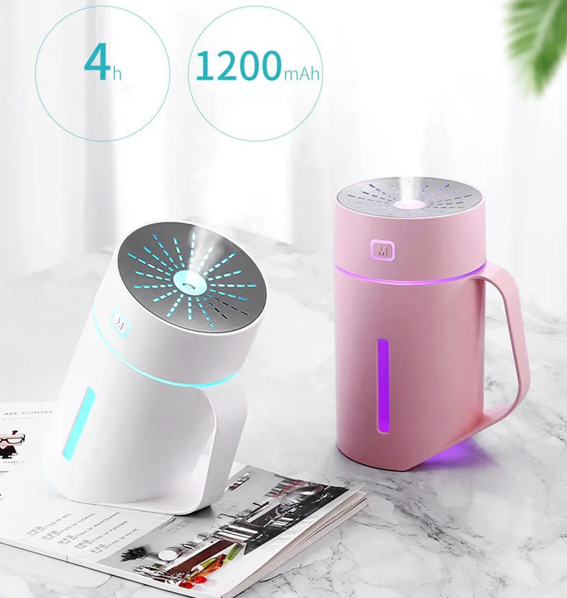 Мини Портативный пончики USB увлажнитель воздуха очиститель Арома диффузор