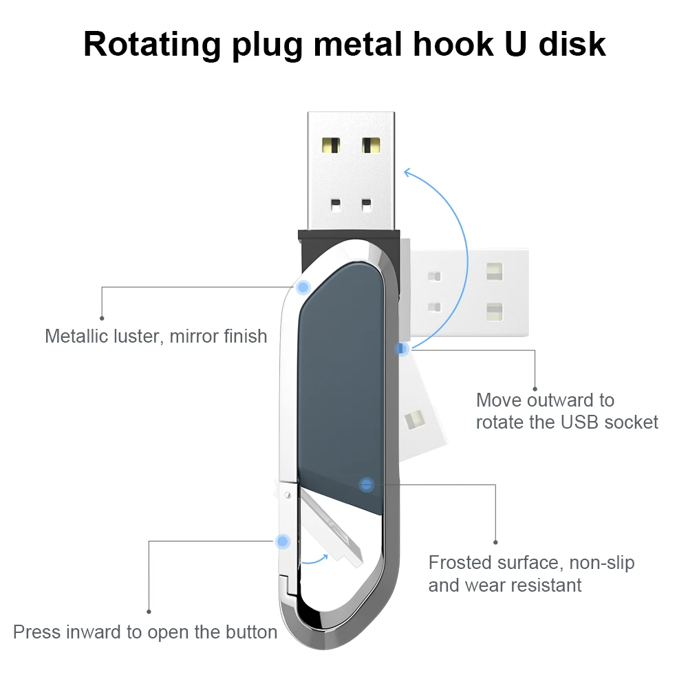 Usb флэш накопитель для планшетов и ПК металлический брелок ключей на 8 ГБ 16 32 64 128