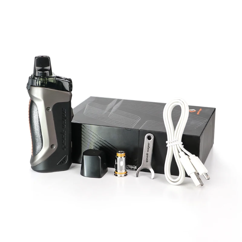 2 шт.! Geekvape Aegis boost 40 Вт электронная сигарета мод с 3 7 мл/2 мл картридж испарителем