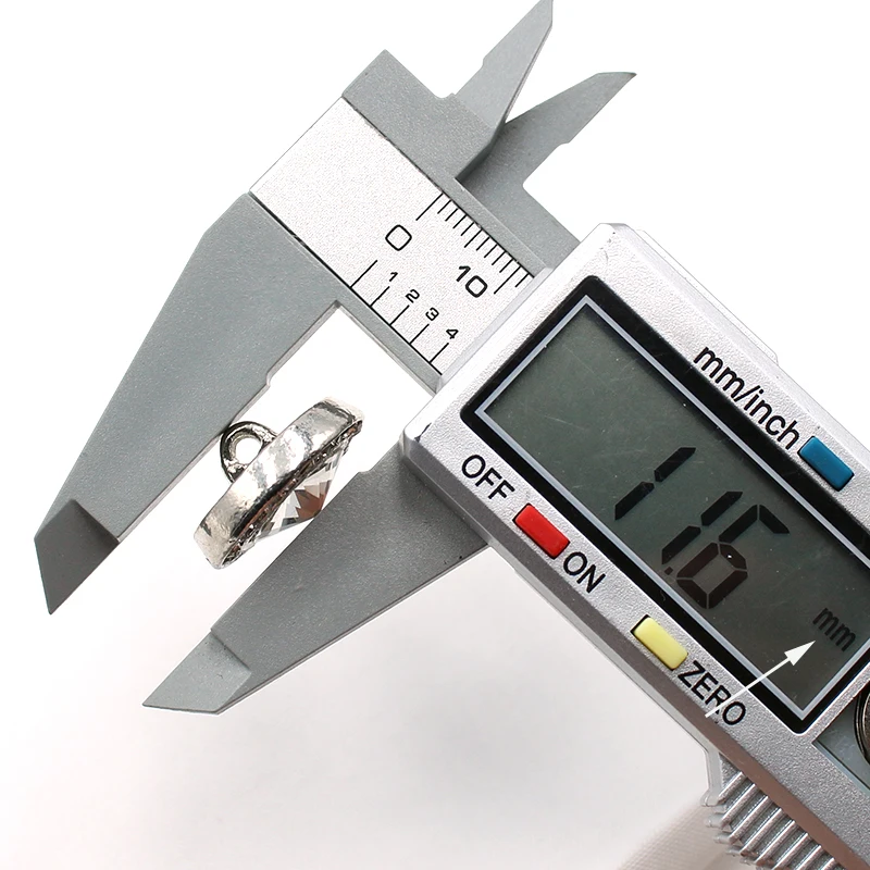 Новинка 5 шт. 20 мм круглые металлические кнопки блестящие стеклянные стразы