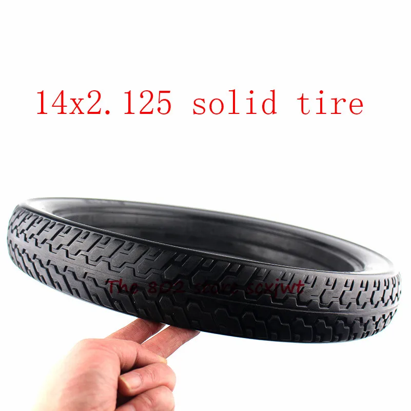 Шина хорошего качества 16 дюймов однотонная шина для электромобиля 16x2 125