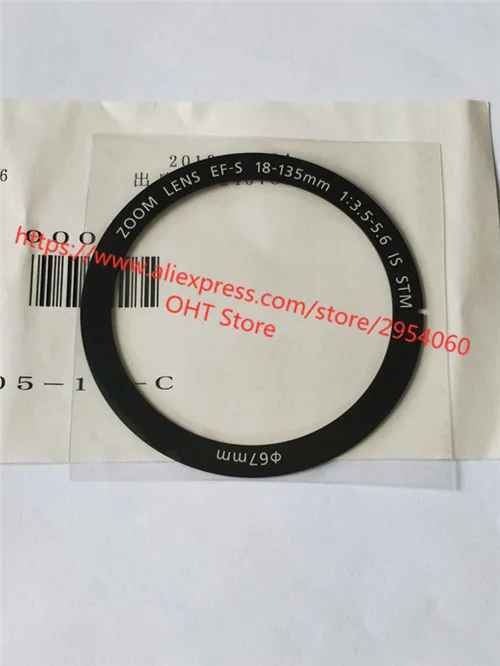 Новый оригинальный спереди имя кольцо в сборе запасные части для Canon EF S 18 135mm f/3 5 6
