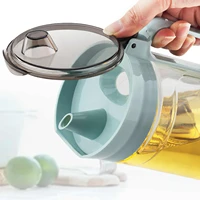 multipurpose oil bottle cooking oil glass bottle leakproof soy sauce vinegar batcher can pot kitchen utensil for kitchen