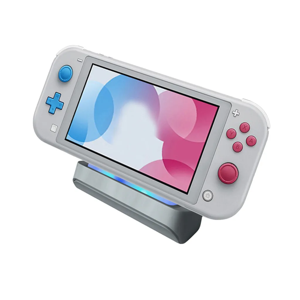 Регулируемая зарядная подставка USB Type C быстрое зарядное устройство для консоли NS