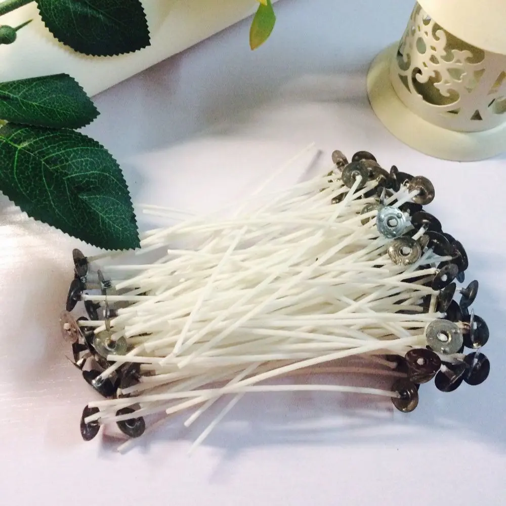 50 шт. 12 см качественные свечи хлопковое ядро предварительно вощеное с поддержкой