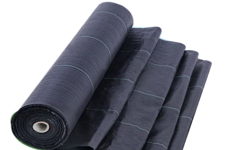 

Tewango Garden Yard Ground Cloth Cover Landscape Heavy Duty Weed Barrier Block Greenhouse Plastic Mulch Custom size