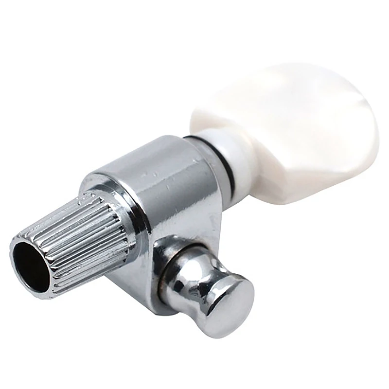 Banjo 5 й редуктор тюнер Тюнинг Peg машина головки с жемчужной кнопкой хром|Детали и