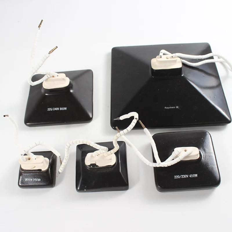 Круглый 100 мм 220 В 400 Вт инфракрасная верхняя промышленная керамическая